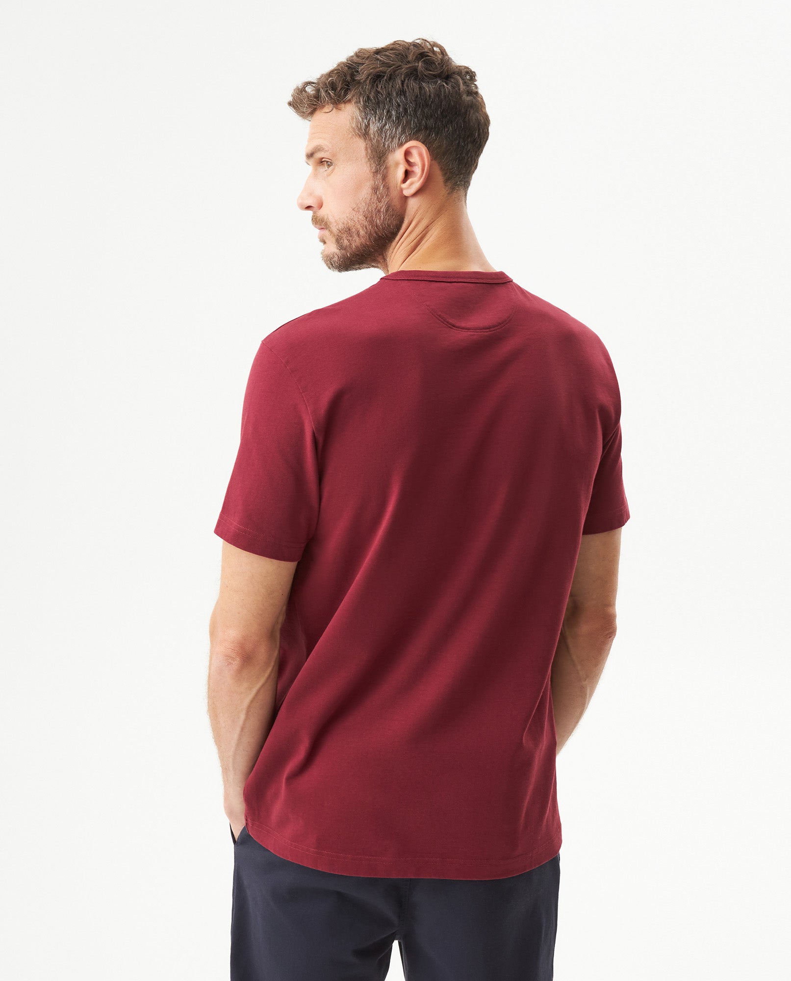 Men's Classic Fit T-shirt in Cotton, Boatyard - 5